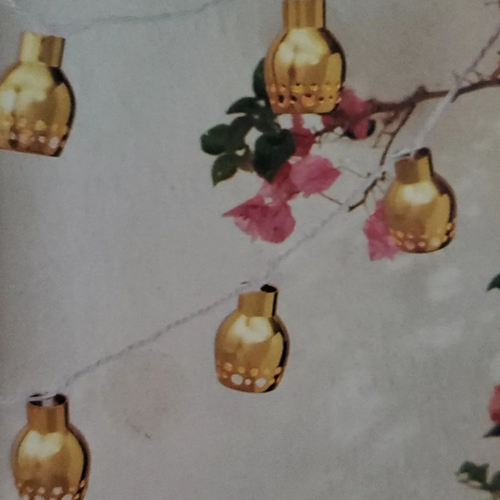 Opalhouse String Lights Indoor Outdoor Gold Patio Home Decor